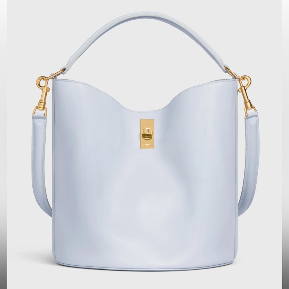 Celine Bucket 16 bag in Pearl NWT